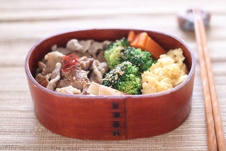 塩こうじ漬けポーク弁当